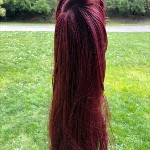 Burgundy Women’s Hair Extension - Unbranded